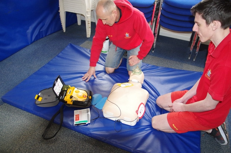 automated external defibrillator
